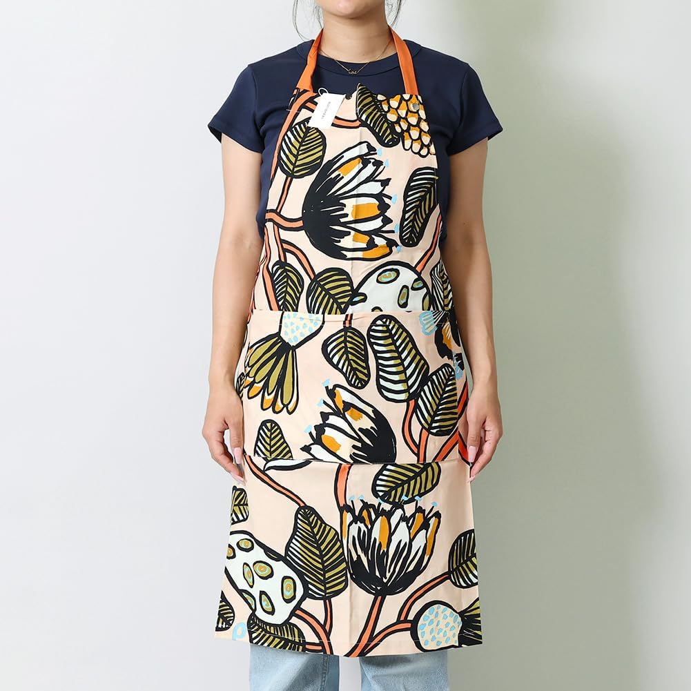 Amazon｜[マリメッコ] エプロン PIENI UNIKKO APRON COTTON-CHERRY